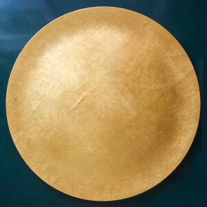 Japanese Gold Leaf Wood Tray