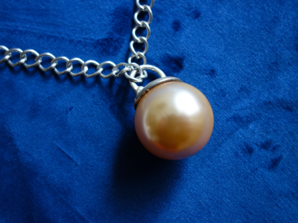 Vintage Pearl Chain Necklace